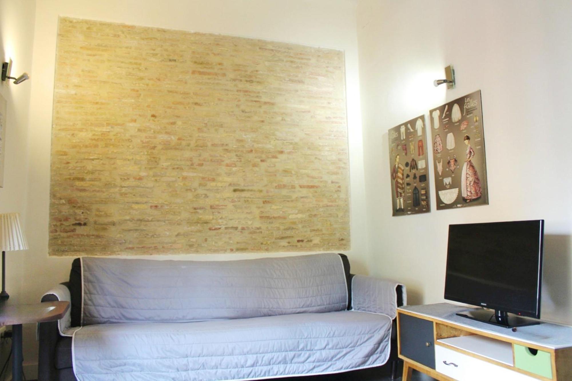 Apartamento Reformado Cerca De La Plaza Redonda Valencia Exteriör bild