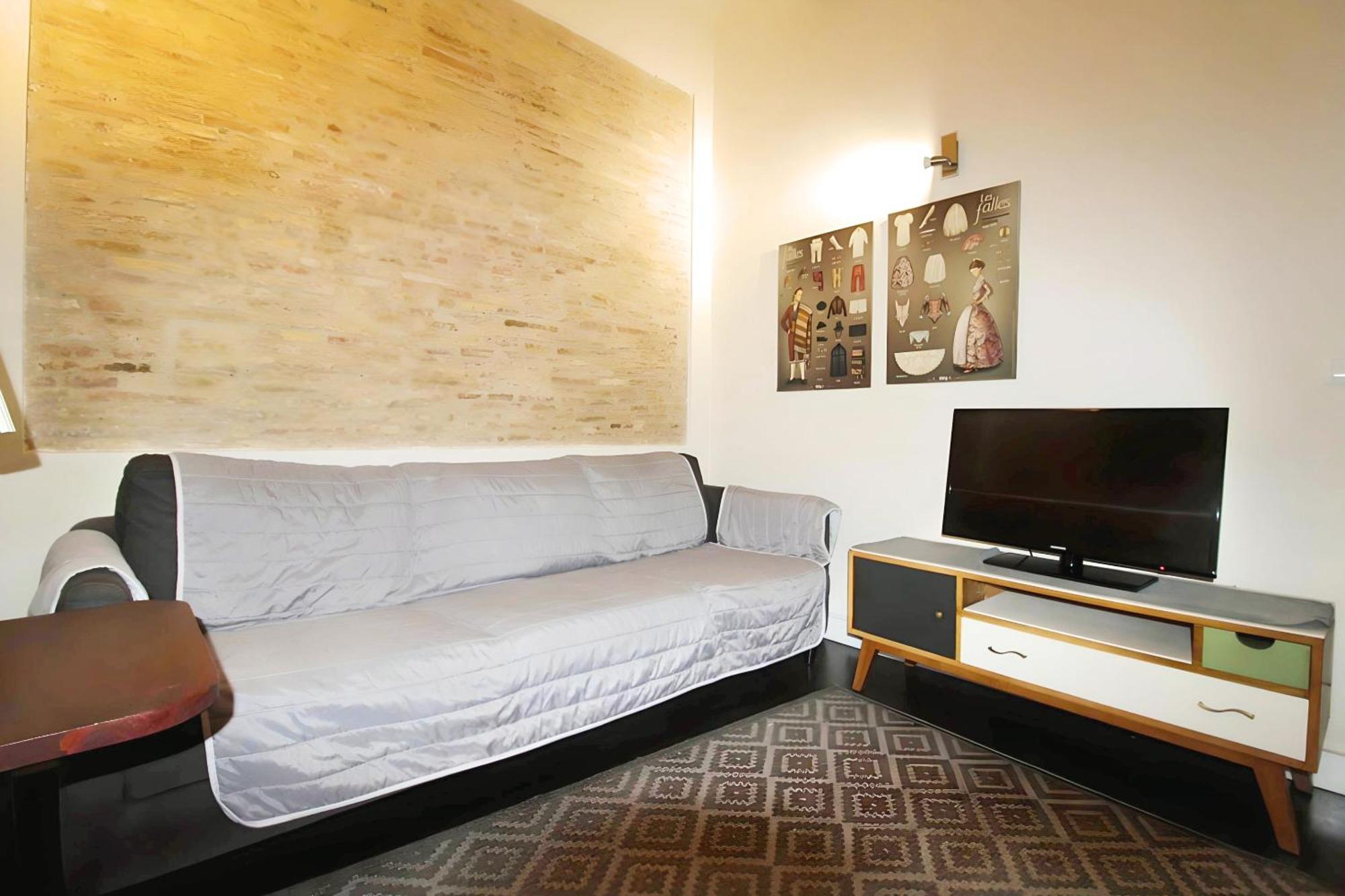 Apartamento Reformado Cerca De La Plaza Redonda Valencia Exteriör bild